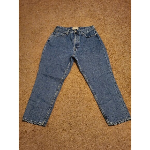 Everlane Curvy 90s Cheeky Straight 31 waist 26 inseam ankle jeans - Picture 1 of 5